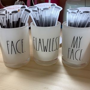 RAE DUNN NWT MAKEUP HOLDERS!!!!